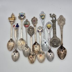 Collectible Souvenir Spoons Set